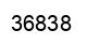 Number 36838 black image