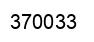 Número 370033 imagen negro