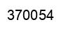 Number 370054 black image