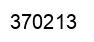 Number 370213 black image