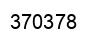 Number 370378 black image