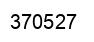 Number 370527 black image