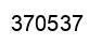 Number 370537 black image