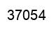 Number 37054 black image