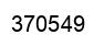 Number 370549 black image