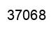 Número 37068 imagen negro
