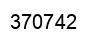 Number 370742 black image