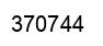 Number 370744 black image