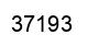 Number 37193 black image