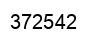 Number 372542 black image