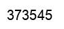Number 373545 black image