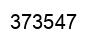 Number 373547 black image
