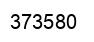 Number 373580 black image