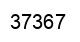 Number 37367 black image