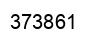 Number 373861 black image