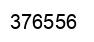 Number 376556 black image