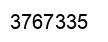 Número 3767335 imagen negro