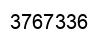 Número 3767336 imagen negro