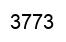 Número 3773 imagen negro