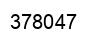 Number 378047 black image