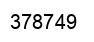 Número 378749 imagen negro