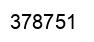 Número 378751 imagen negro