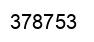 Número 378753 imagen negro