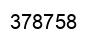 Número 378758 imagen negro