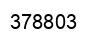Number 378803 black image