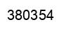Number 380354 black image