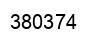 Number 380374 black image