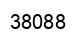 Número 38088 imagen negro