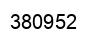 Number 380952 black image
