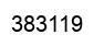 Number 383119 black image