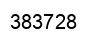 Number 383728 black image