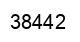 Number 38442 black image