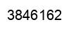 Number 3846162 black image