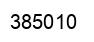 Number 385010 black image