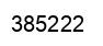 Number 385222 black image