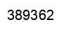 Number 389362 black image
