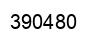Number 390480 black image