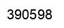 Number 390598 black image