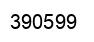 Number 390599 black image