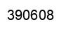 Number 390608 black image