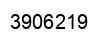 Number 3906219 black image