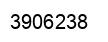 Number 3906238 black image