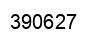 Number 390627 black image