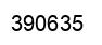 Number 390635 black image