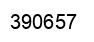 Number 390657 black image