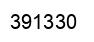 Number 391330 black image